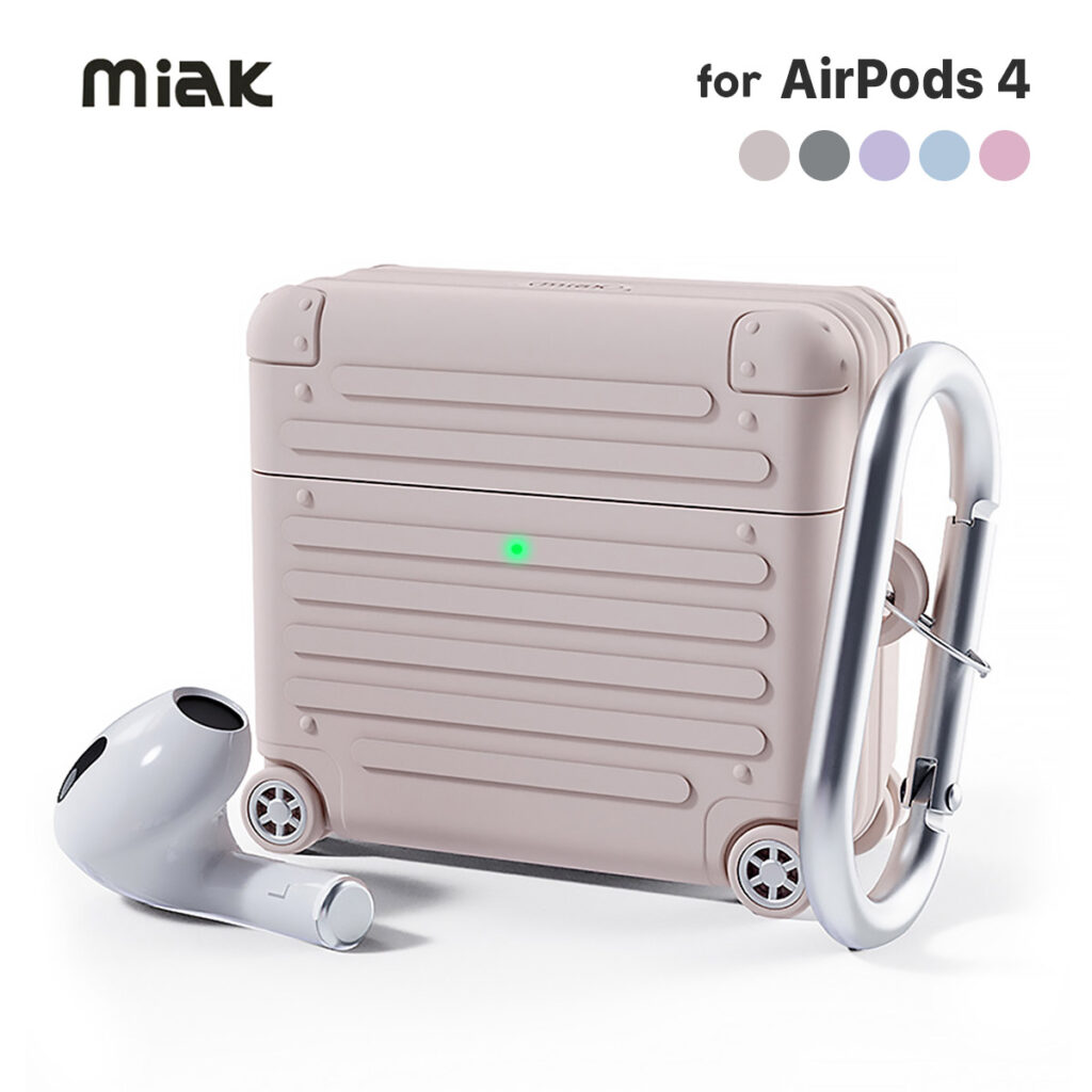 シリコン製キャリーケース 【AirPods 4】