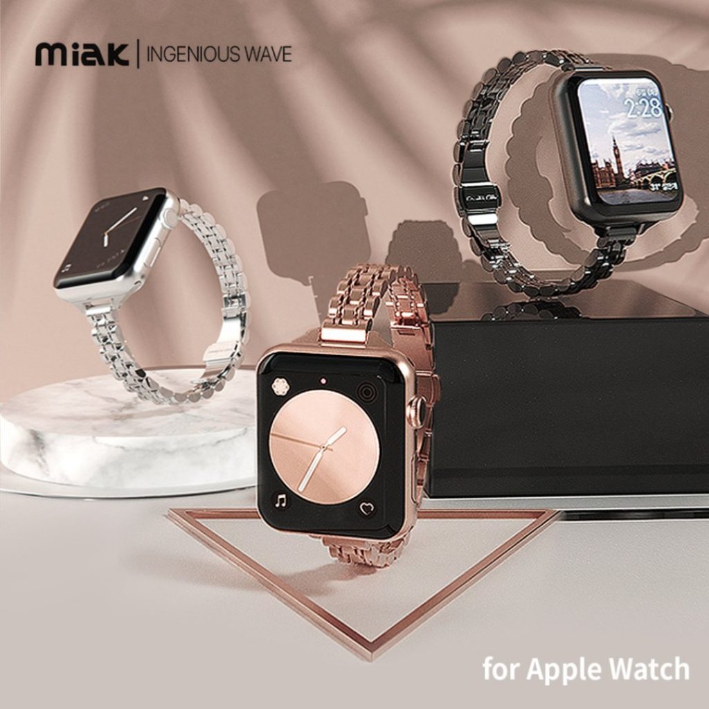 miak JUBILEE METAL BAND for Apple Watch